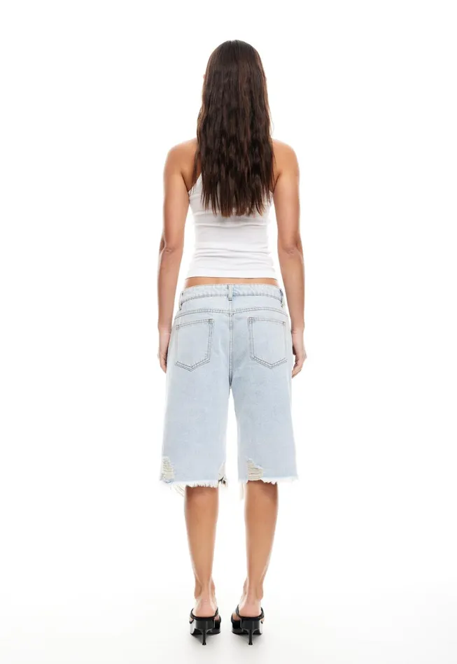 Women Lioness Fashion Shorts BANKS JORT Light Denim Women Lioness Fashion Shorts BANKS JORT Light Denim