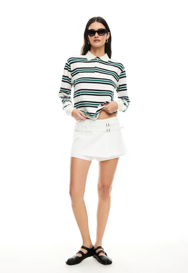 Women Lioness Fashion Shorts DEUCE SKORT Ivory