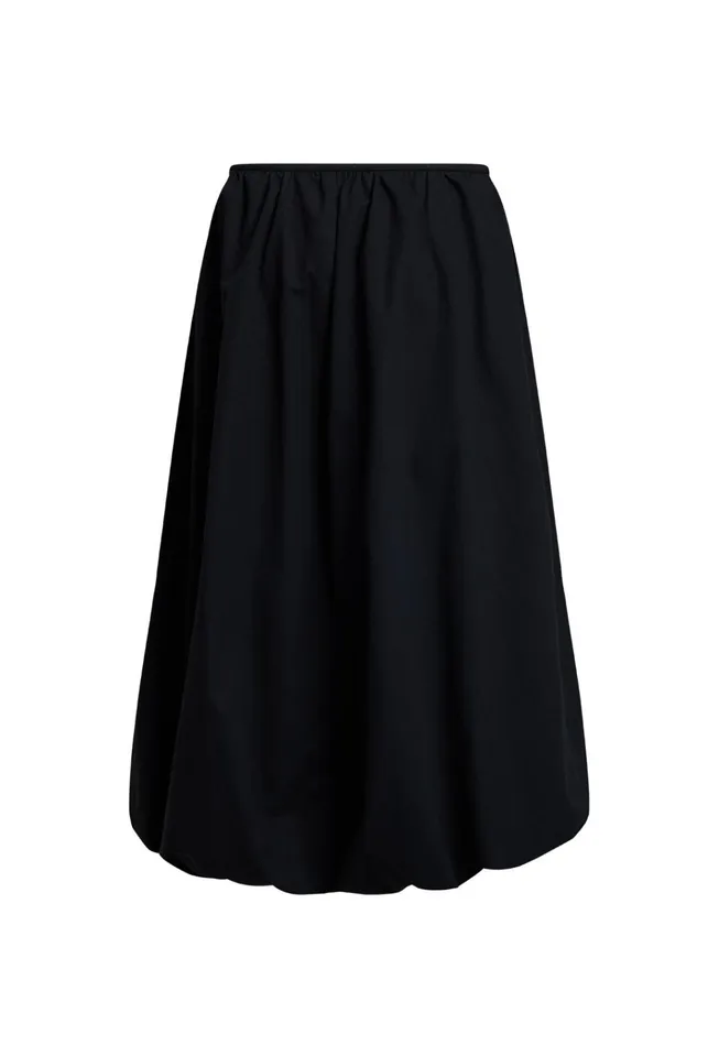 Women Lioness Fashion Skirts INTUITION BUBBLE MIDI SKIRT Onyx Women Lioness Fashion Skirts INTUITION BUBBLE MIDI SKIRT Onyx