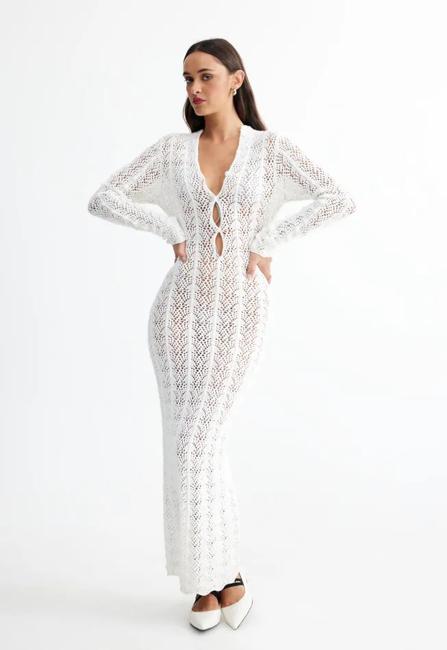 Women Lioness Fashion Swim SOIRE MAXI Porcelain Women Lioness Fashion Swim SOIRE MAXI Porcelain
