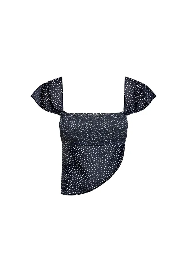 Women Lioness Fashion Tops DISTRICT TOP Onyx Polka Women Lioness Fashion Tops DISTRICT TOP Onyx Polka