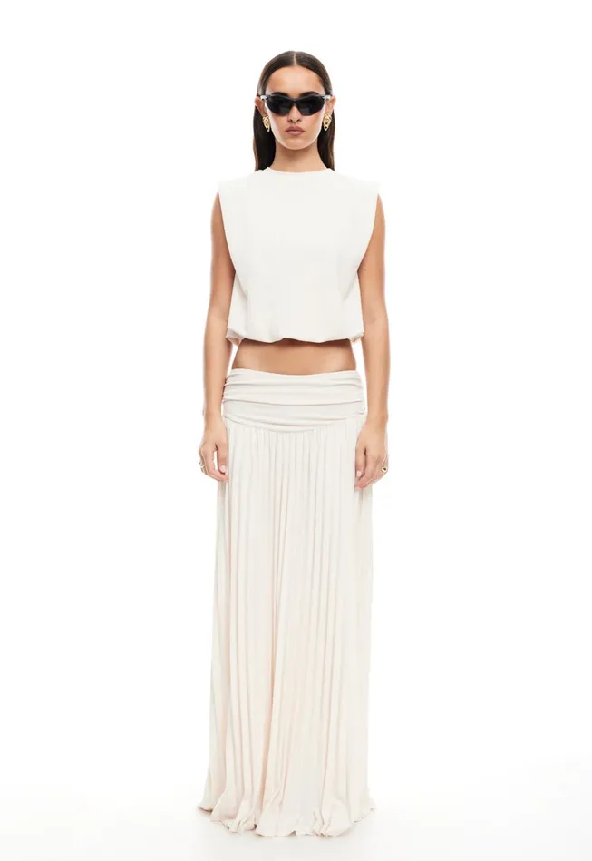 Women Lioness Fashion Tops FIELD OF DREAMS TOP Ivory