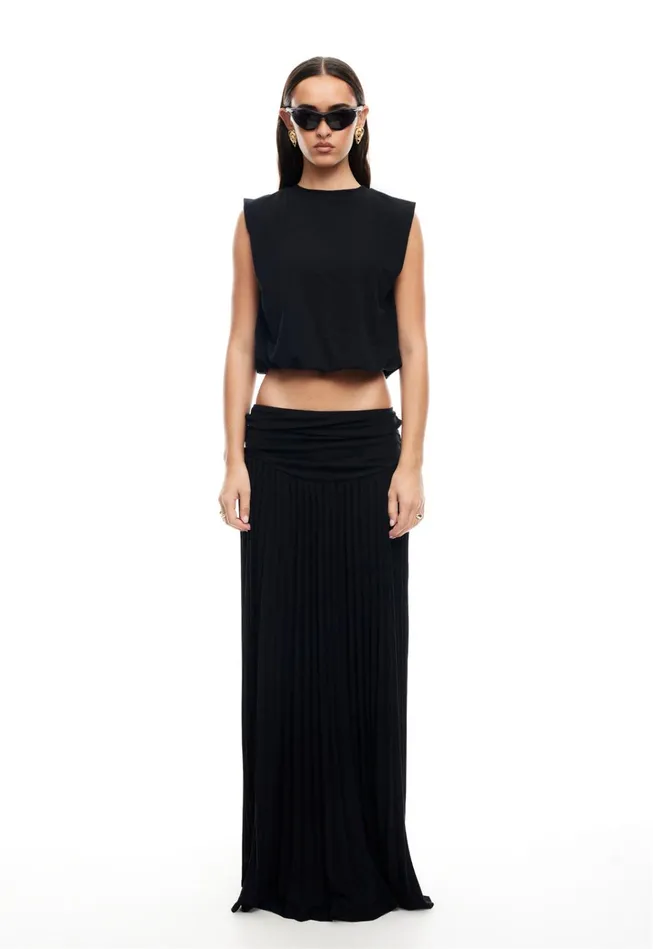 Women Lioness Fashion Tops FIELD OF DREAMS TOP Onyx Women Lioness Fashion Tops FIELD OF DREAMS TOP Onyx
