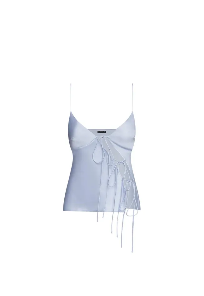 Women Lioness Fashion Tops MARIAH CAMI Pale Blue Women Lioness Fashion Tops MARIAH CAMI Pale Blue