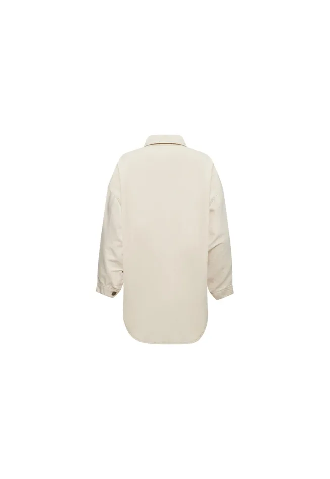 Women Lioness Fashion Tops NYC BOYFRIEND SHIRT Light Beige Women Lioness Fashion Tops NYC BOYFRIEND SHIRT Light Beige