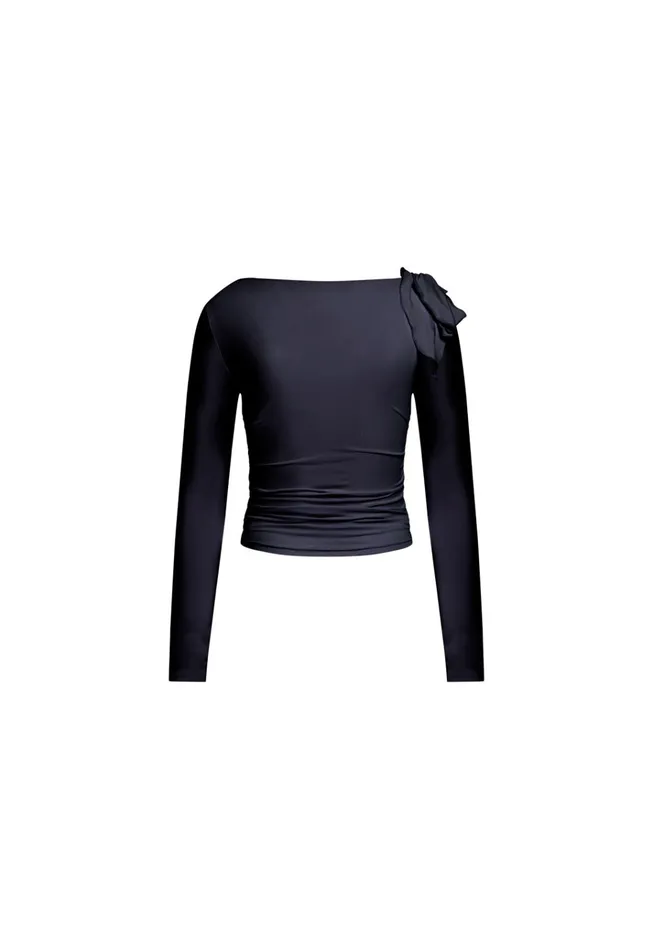 Women Lioness Fashion Tops RENDEZVOUS LONG SLEEVE TOP Onyx Women Lioness Fashion Tops RENDEZVOUS LONG SLEEVE TOP Onyx