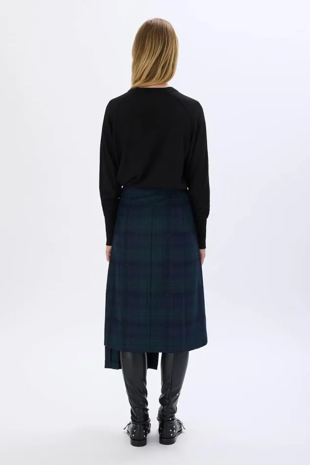 Women Longsleeved Sweater In Merino And Silk Black Black Sonia Rykiel Sweaters