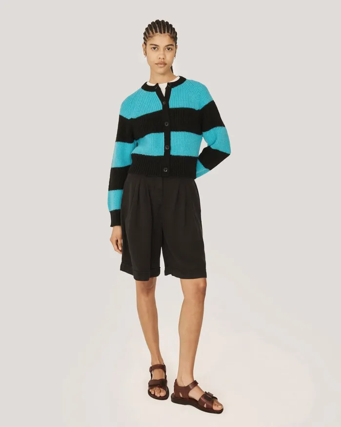 Women Long Walking Short Black YMC Skirts and Shorts
