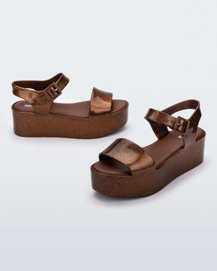 Women Mar Platform Bronze Melissa Platforms