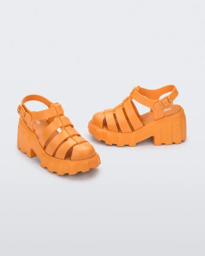 Women Megan Orange Melissa Platforms