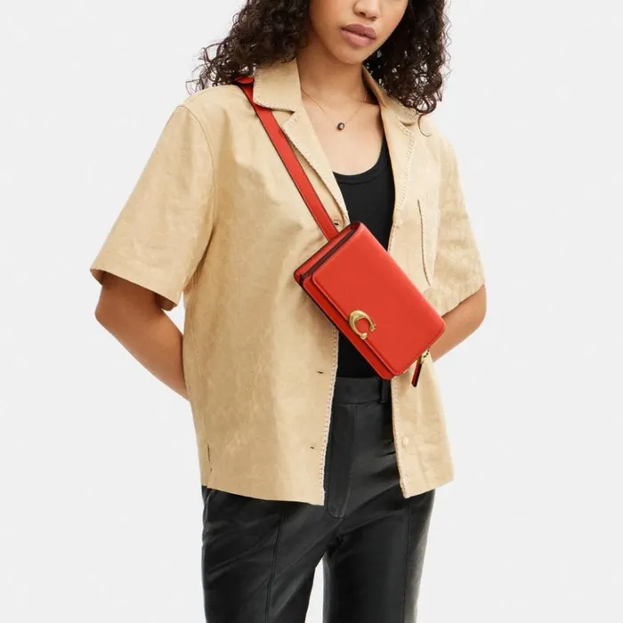 WomenMen Bandit Belt Bag Brasssun Orange Coach Belt Bags