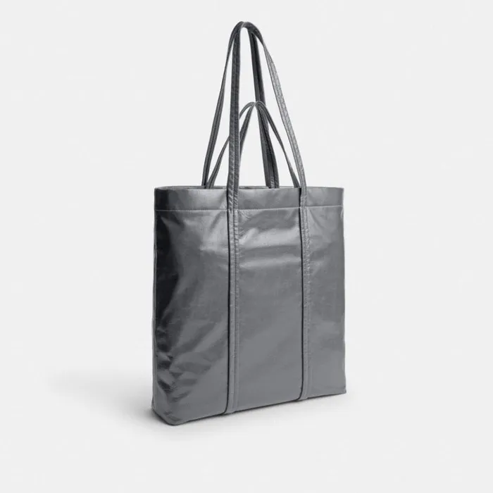 WomenMen Hall Tote Grey Blue Coach Totes and Carryalls