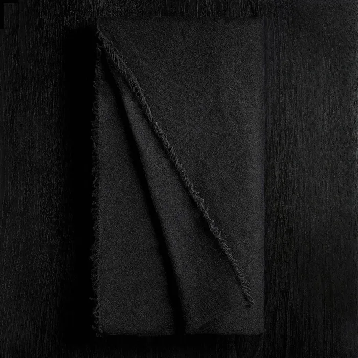 WOMENMEN James Perse SCARVES Recycled Cashmere Blend Solid Scarf Black