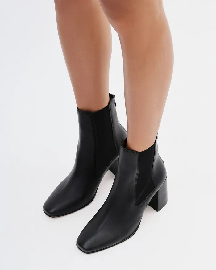 Women MID ANKLE BOOTS jomercer Diamond mid ankle boots black leather Women MID ANKLE BOOTS jomercer Diamond mid ankle boots black leather
