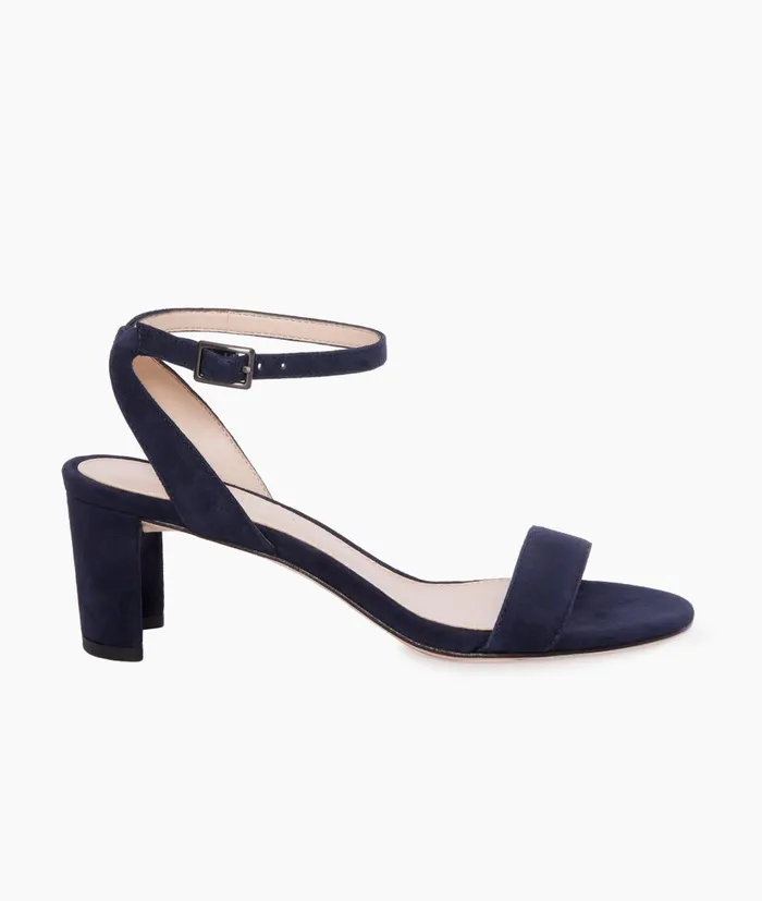 Women Moira 2 Low Heel 8211 Midnight Pelle Moda Low Heels