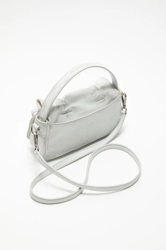 Women Multipocket Micro Bag Whitegrey Acne Studios Bags