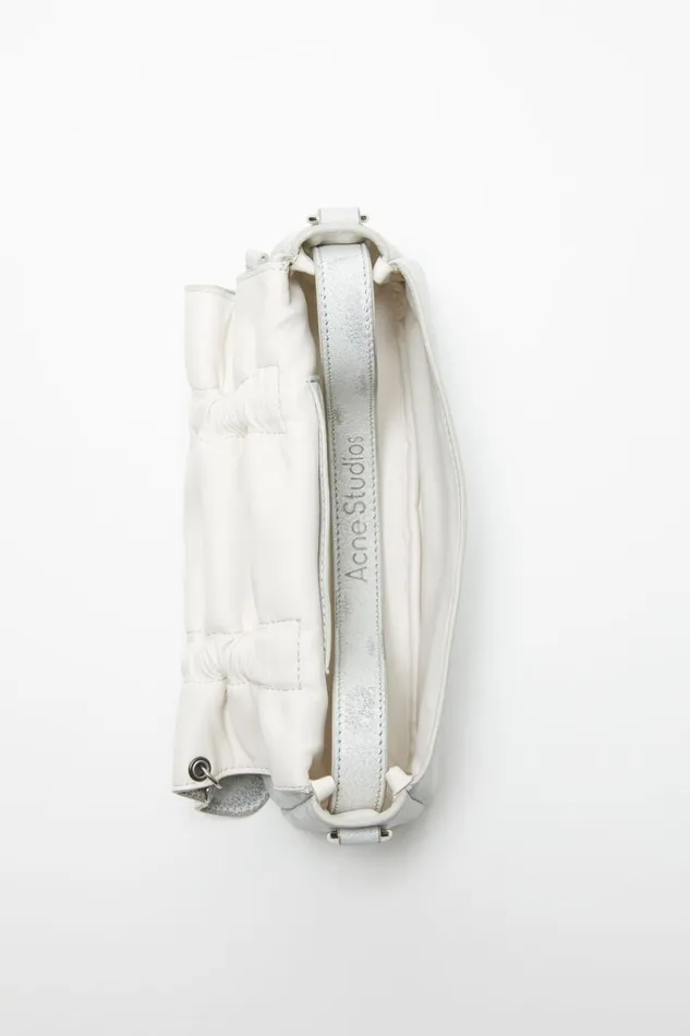 Women Multipocket Micro Bag Whitegrey Acne Studios Bags