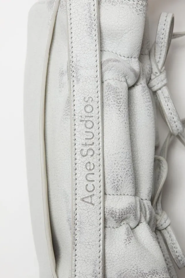 Women Multipocket Micro Bag Whitegrey Acne Studios Bags