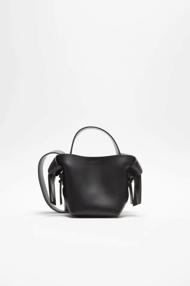 Women Musubi Micro Tote Black Acne Studios Bags