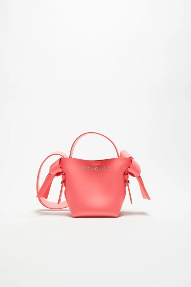 Women Musubi Micro Tote Electric Pink Acne Studios Bags