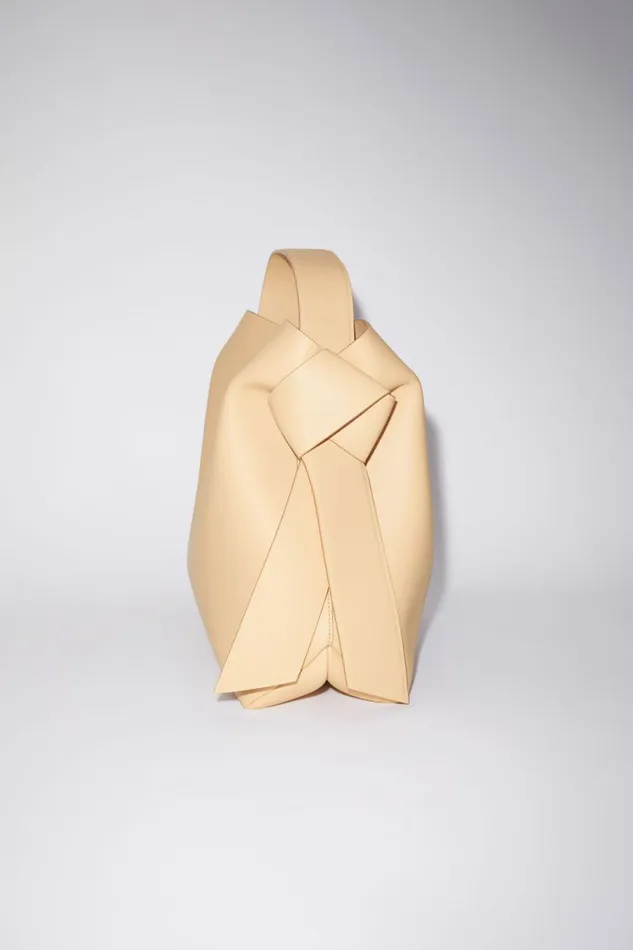Women Musubi Midi Shoulder Bag Dune Beige Acne Studios Bags