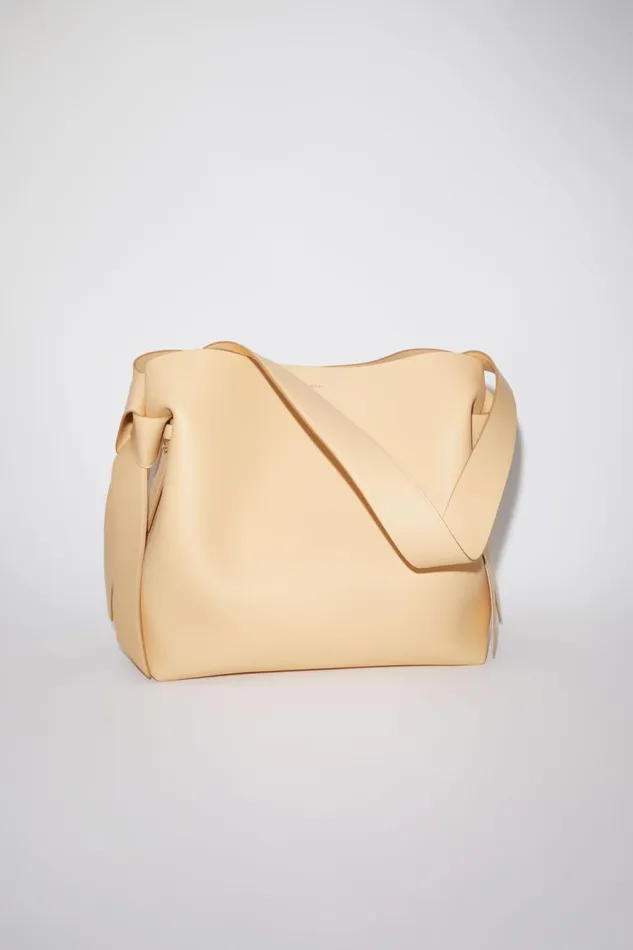 Women Musubi Midi Shoulder Bag Dune Beige Acne Studios Bags