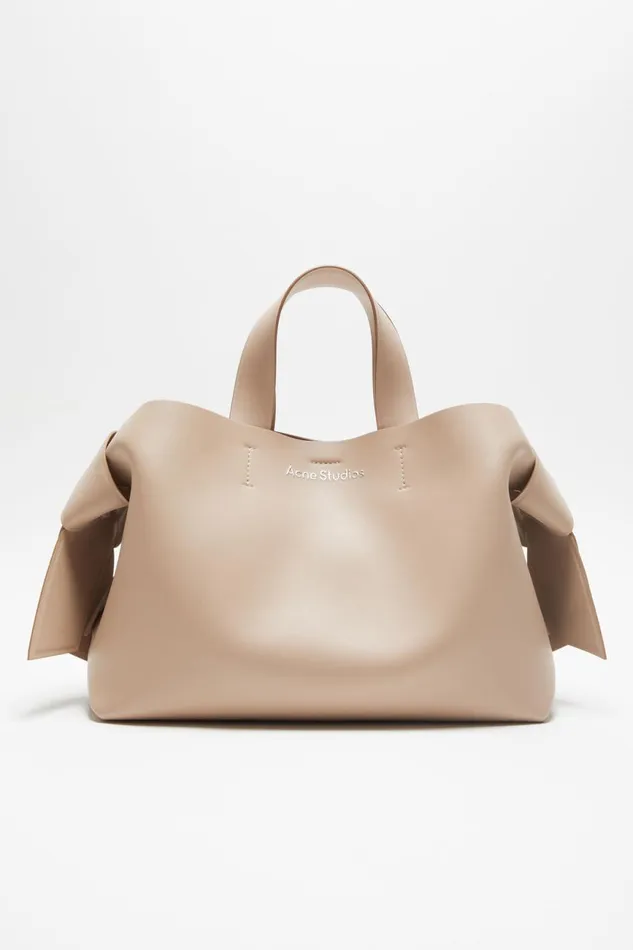 Women Musubi Midi Tote Taupe Beige Acne Studios Bags
