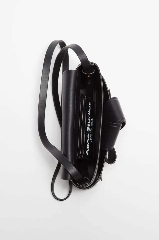 Women Musubi Mini Crossbody Bag Black Acne Studios Bags