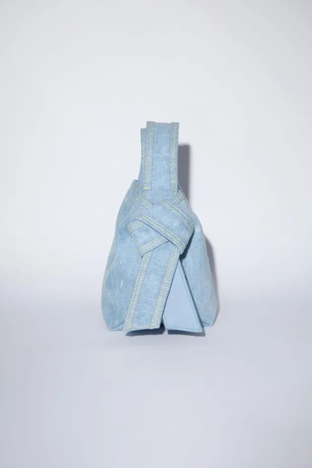 Women Musubi Mini Shoulder Bag Light Blue Acne Studios Bags
