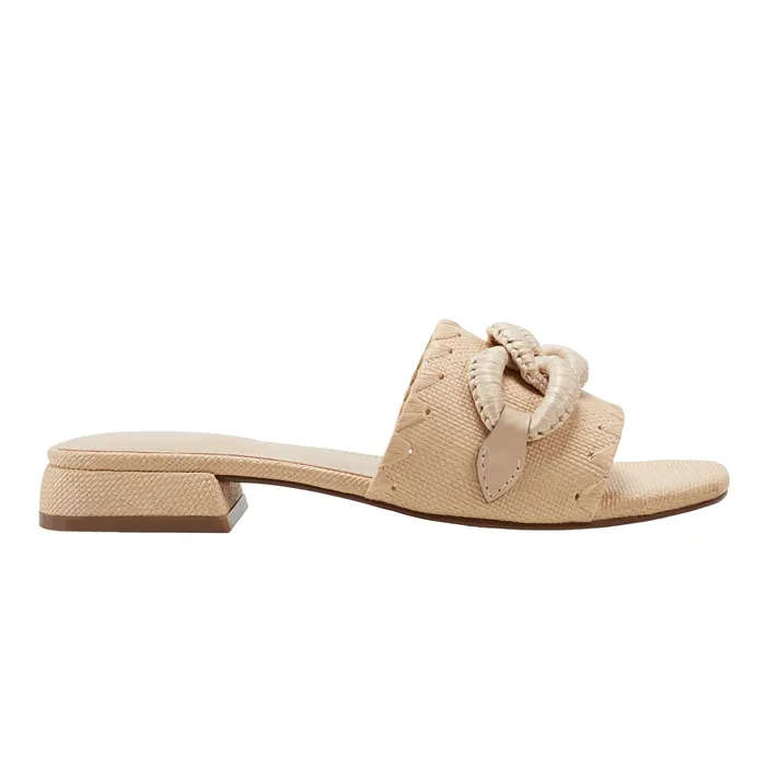 Women Myami Slide Sandal Light Natural Mules and Slides Marc Fisher