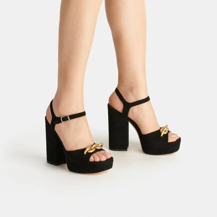 Women Nicolette Sandal Black Coach Sandals