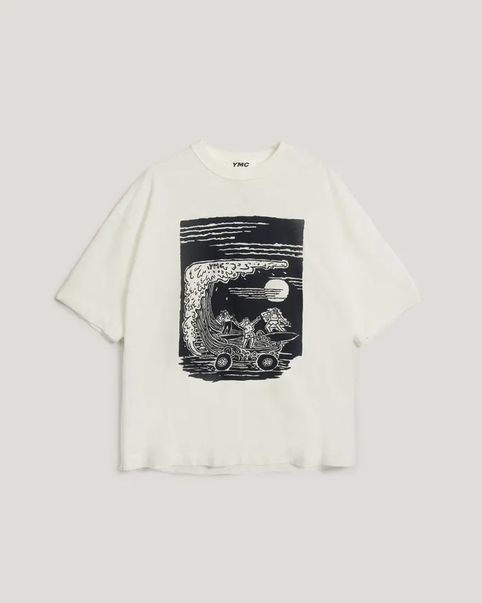 Women On The Mountain Pass TShirt White YMC Tops and TShirts