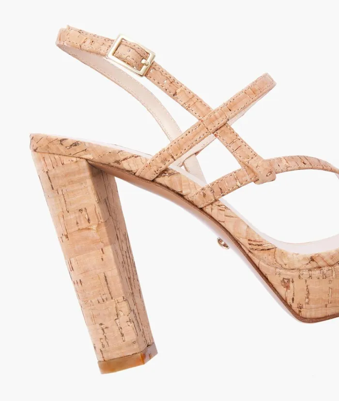 Women Patsi Platform 8211 Natural Pelle Moda High Heels Women Patsi Platform 8211 Natural Pelle Moda High Heels