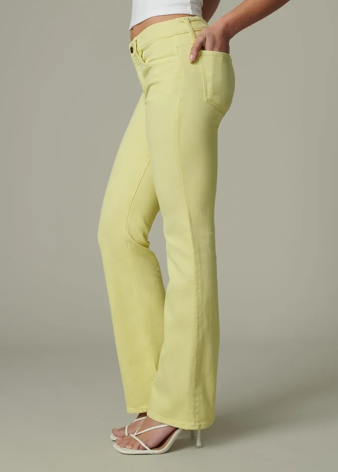 Women Petite Joe039s Jeans THE PROVOCATEUR Lemongrass