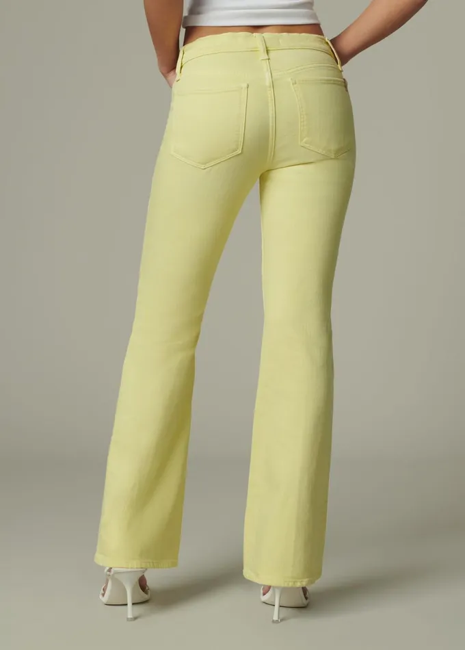 Women Petite Joe039s Jeans THE PROVOCATEUR Lemongrass