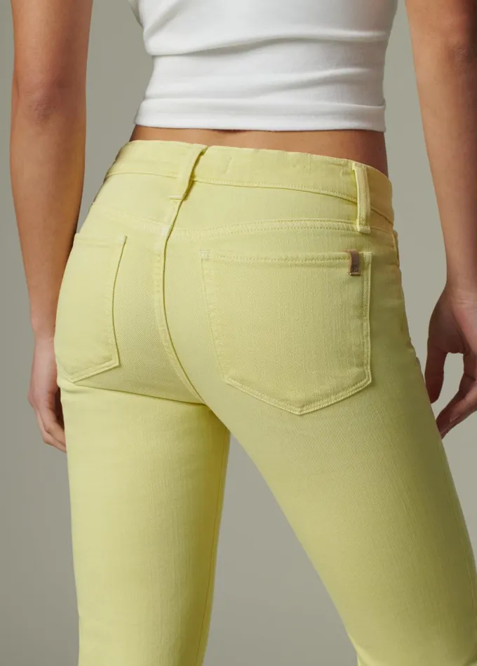 Women Petite Joe039s Jeans THE PROVOCATEUR Lemongrass