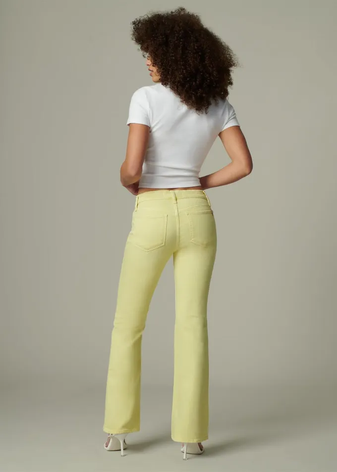 Women Petite Joe039s Jeans THE PROVOCATEUR Lemongrass