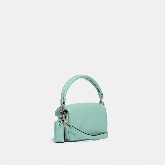 Women Pillow Tabby Shoulder Bag 18 Silverfaded Blue Coach Shoulder Bags and Hobos Women Pillow Tabby Shoulder Bag 18 Silverfaded Blue Coach Shoulder Bags and Hobos