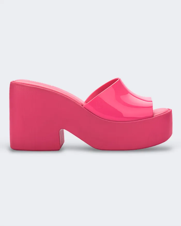 Women Posh Pink Melissa Platforms