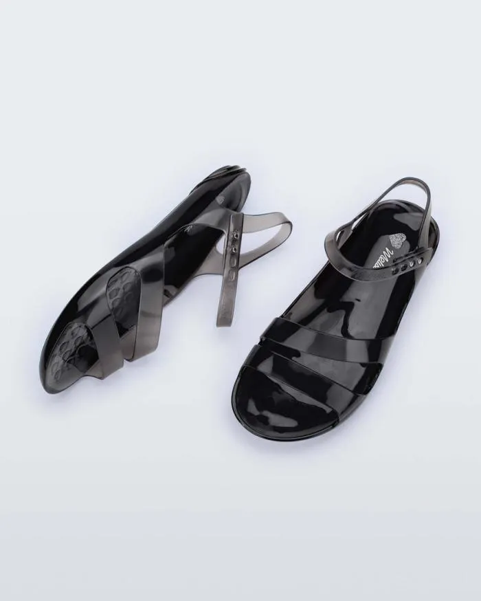 Women Real Jelly Sandal Black Melissa Sandals