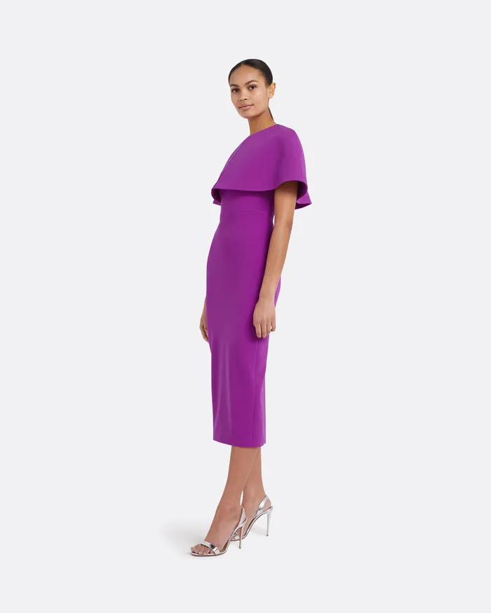 Women Safiyaa Kepuret Magenta Cape Magenta Capes and Harnesses
