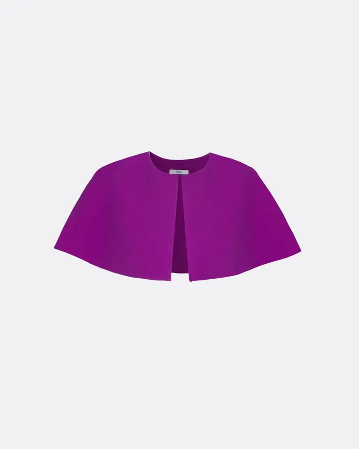 Women Safiyaa Kepuret Magenta Cape Magenta Capes and Harnesses