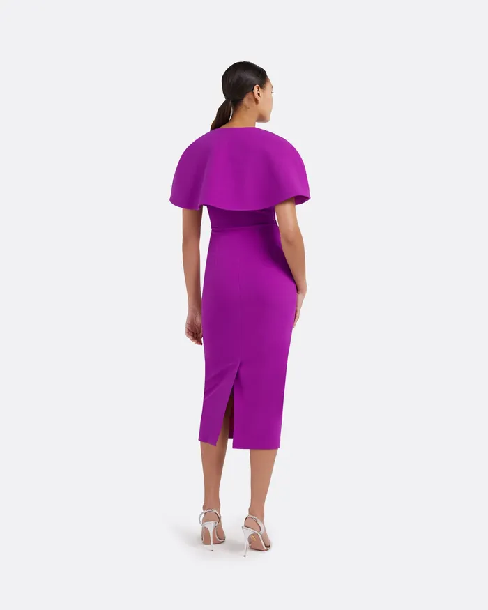 Women Safiyaa Kepuret Magenta Cape Magenta Capes and Harnesses