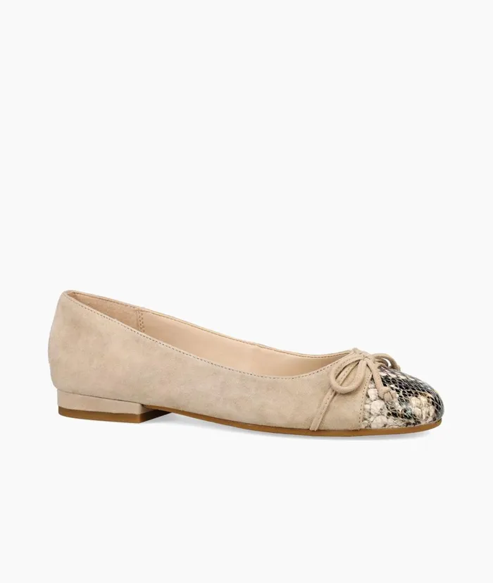 Women Saida Flat 8211 Mushroom Pelle Moda Flats Women Saida Flat 8211 Mushroom Pelle Moda Flats