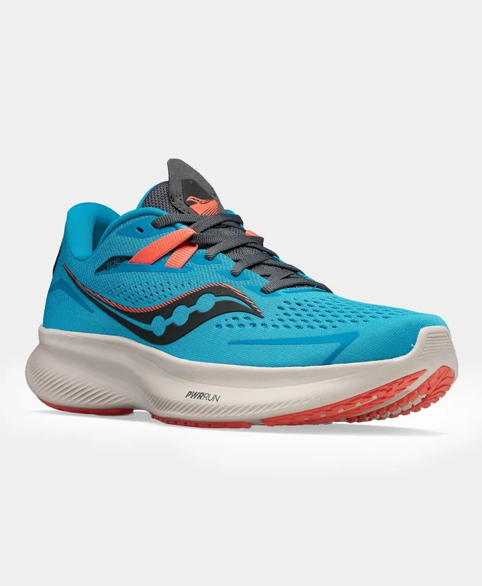 Women Saucony Ride 15 Trainers Ocean Shadow Trainers Sweaty Betty