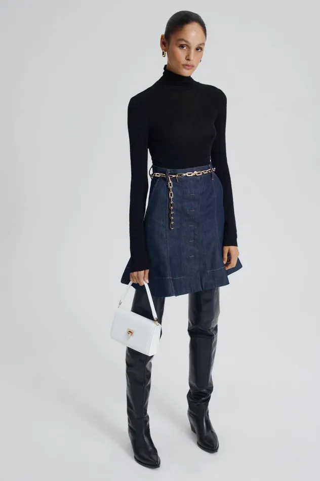 Women Scanlan Theodore Bags TRIANGLE CHAIN BAG White Women Scanlan Theodore Bags TRIANGLE CHAIN BAG White