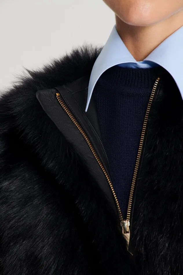 Women Scanlan Theodore Jackets TOSCANA COCOON JACKET Black Women Scanlan Theodore Jackets TOSCANA COCOON JACKET Black