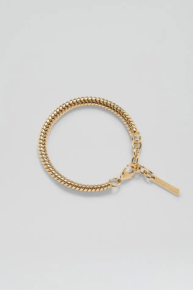 Women Scanlan Theodore Jewelry HERRINGBONE CHAIN BRACELET Lightgold Women Scanlan Theodore Jewelry HERRINGBONE CHAIN BRACELET Lightgold