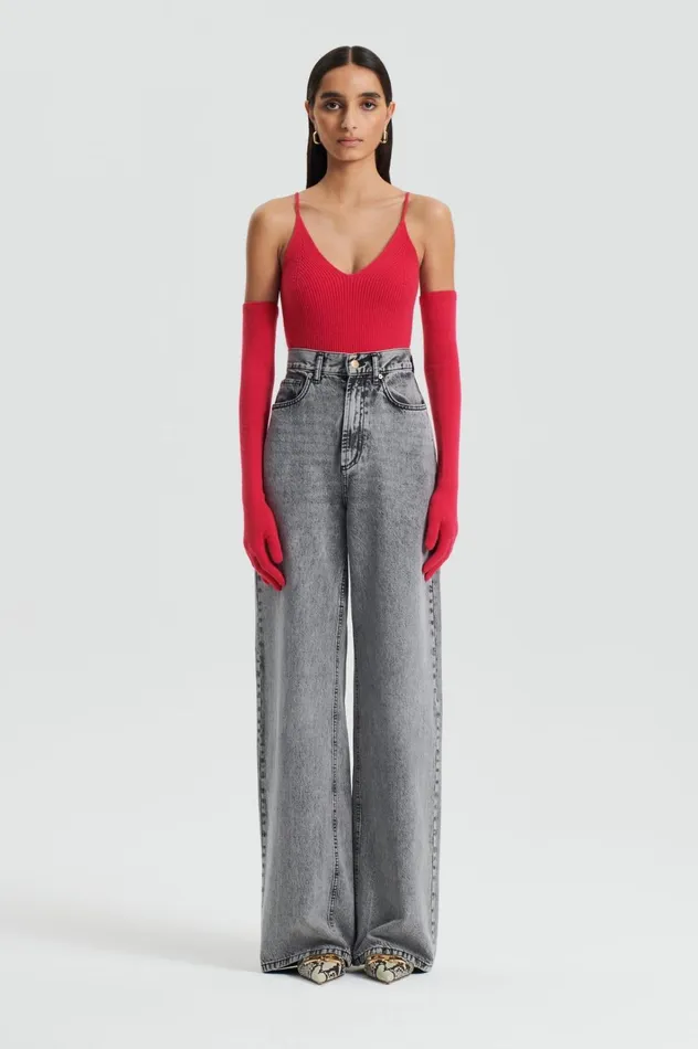 Women Scanlan Theodore Knitwear CASHMERE CAMISOLE Rosa