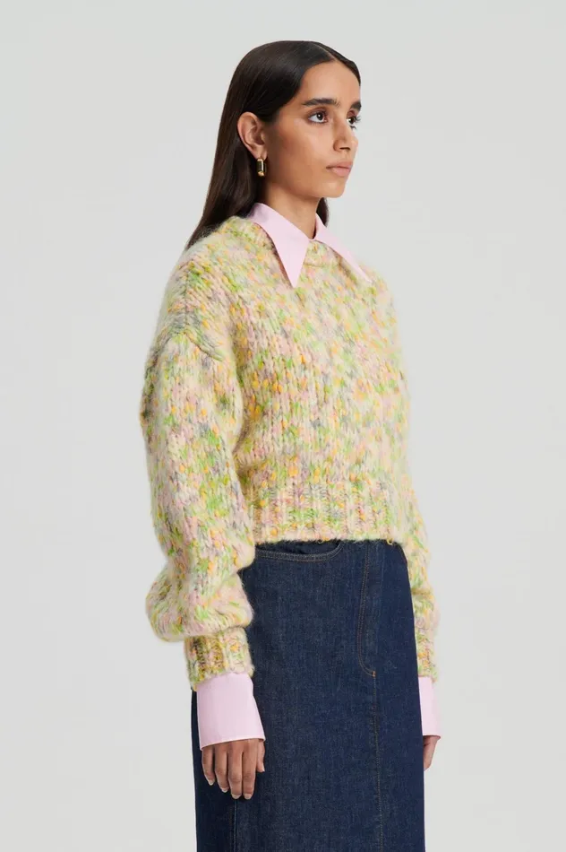 Women Scanlan Theodore Tops TEXTURED COCOON SWEATER Multi Women Scanlan Theodore Tops TEXTURED COCOON SWEATER Multi